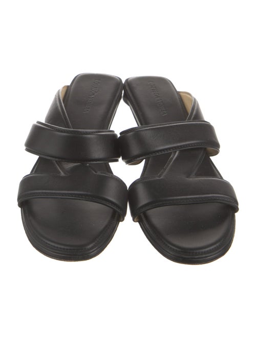 Bottega Veneta Leather Slides