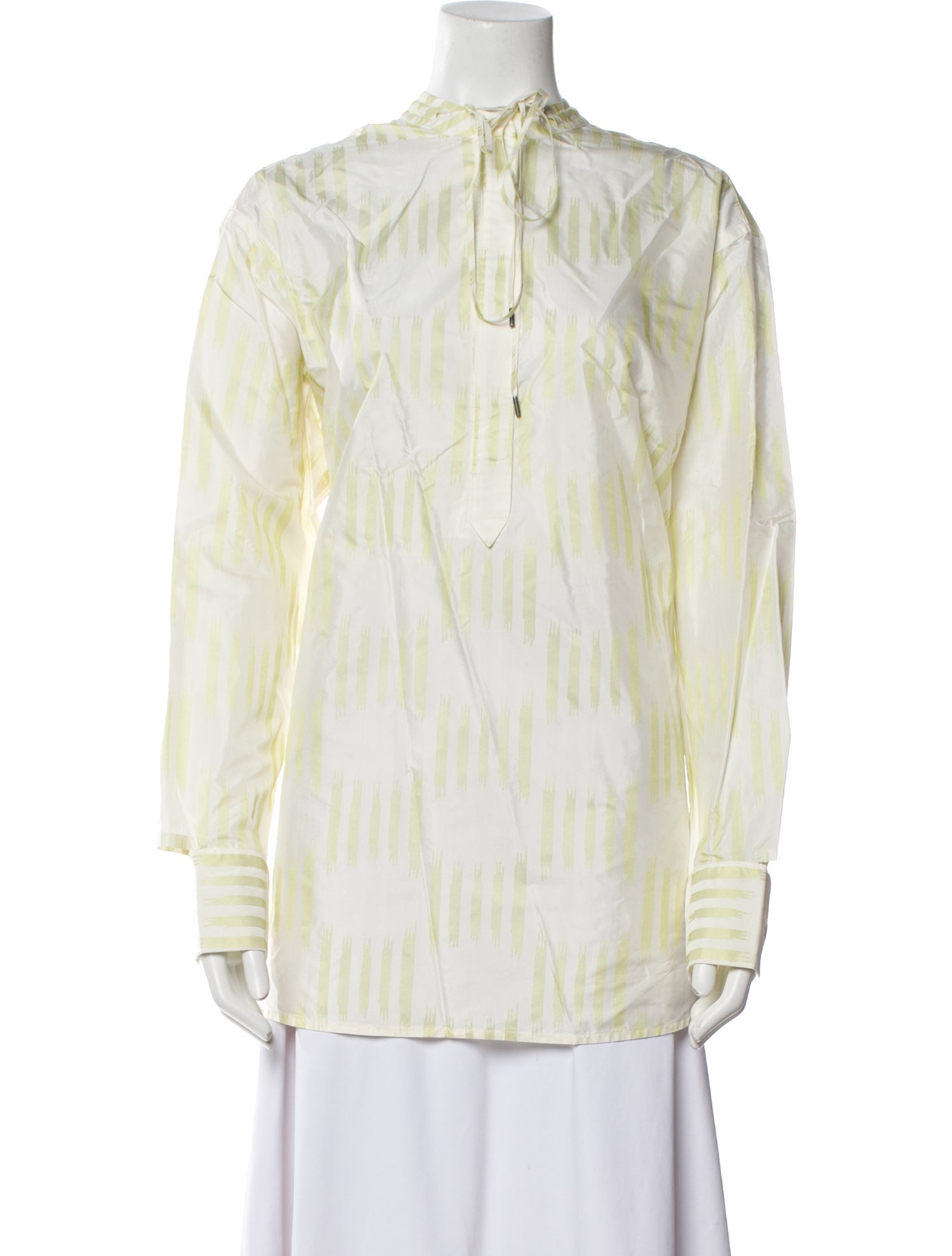 Bottega Veneta Silk Printed Tunic w/ Tags