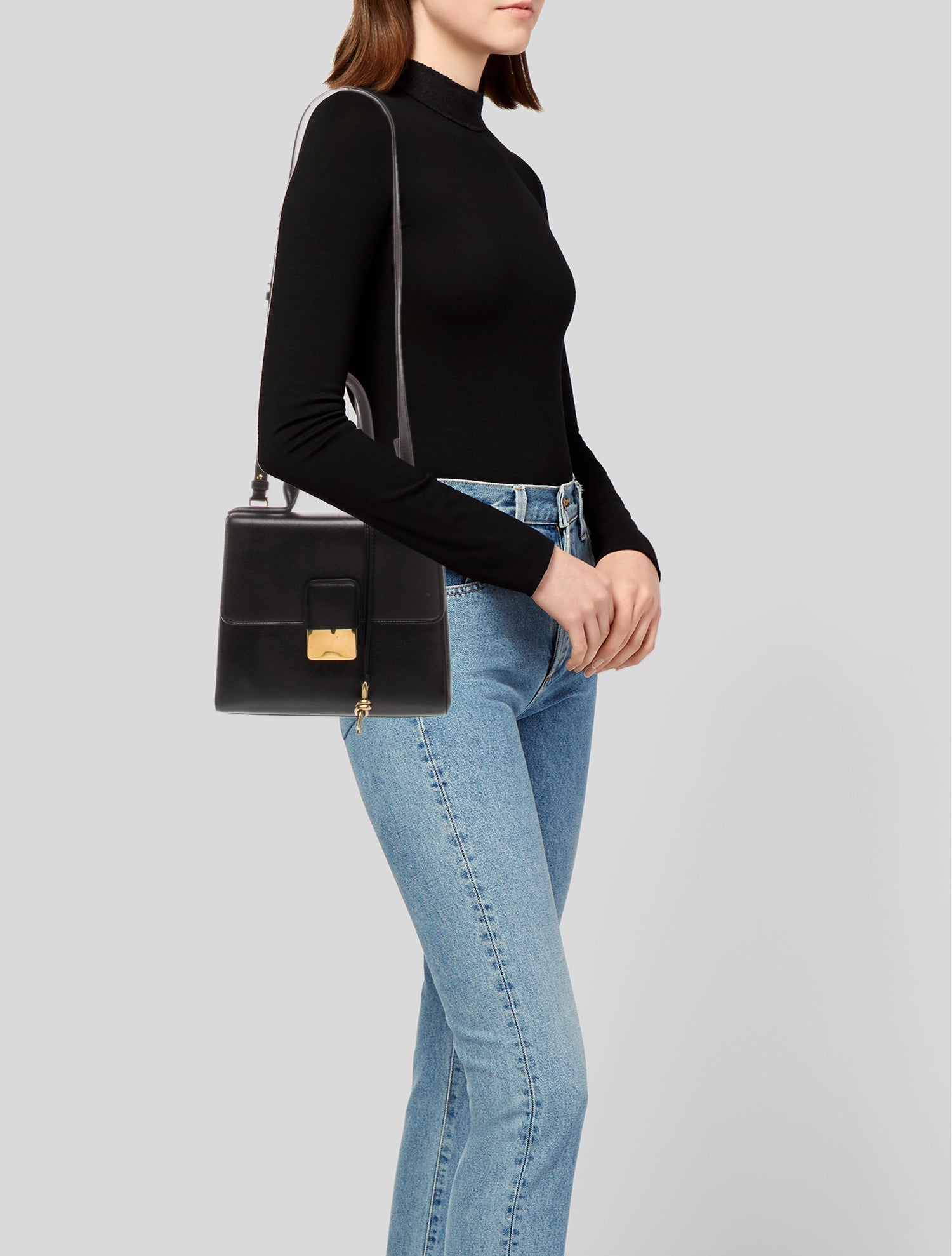 Bottega Veneta Leather Desiree Medium