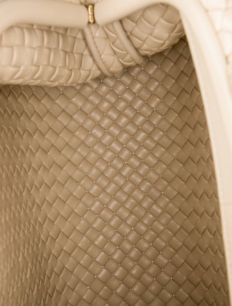 Bottega Veneta Intrecciato The Handle Bag Porridge Large