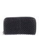 Bottega Veneta Intrecciato Weave Leather Continental Wallet