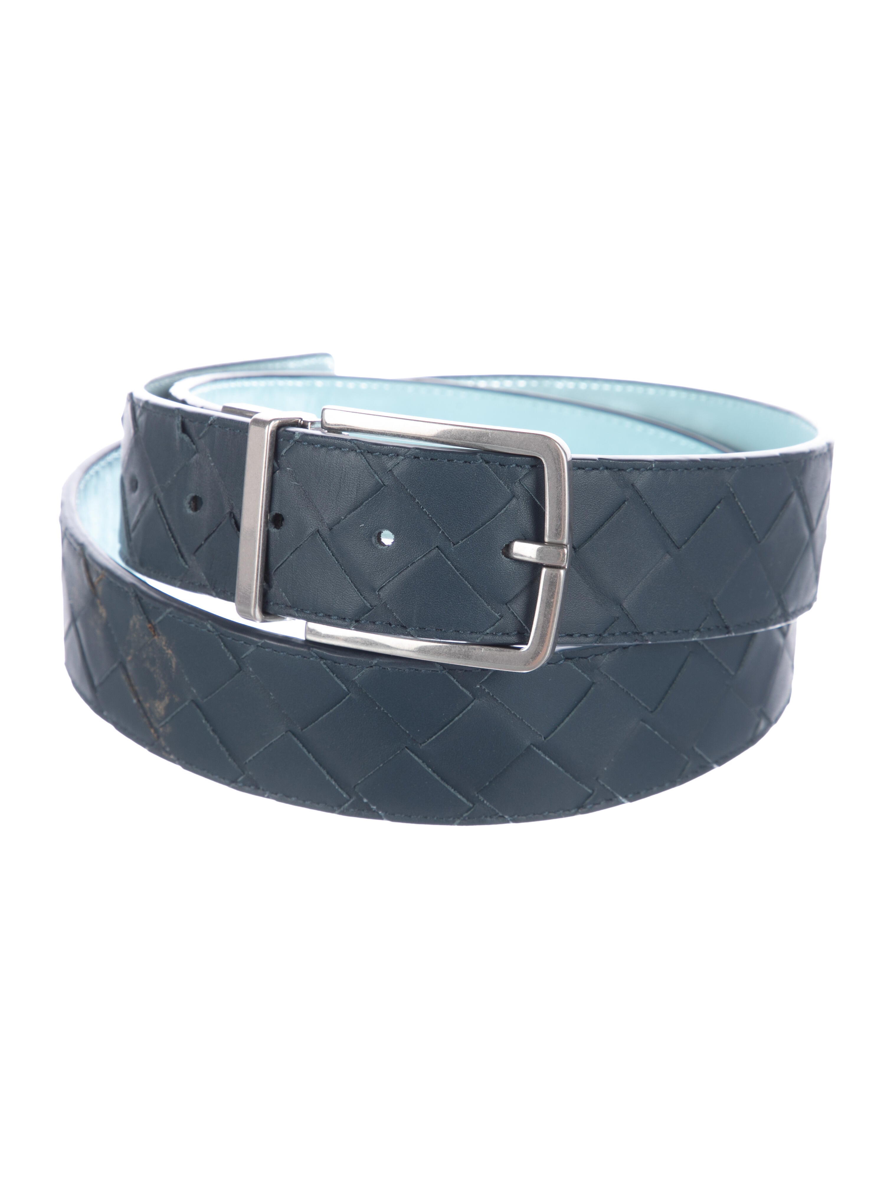 Bottega Veneta Intrecciato Weave Leather Waist Belt