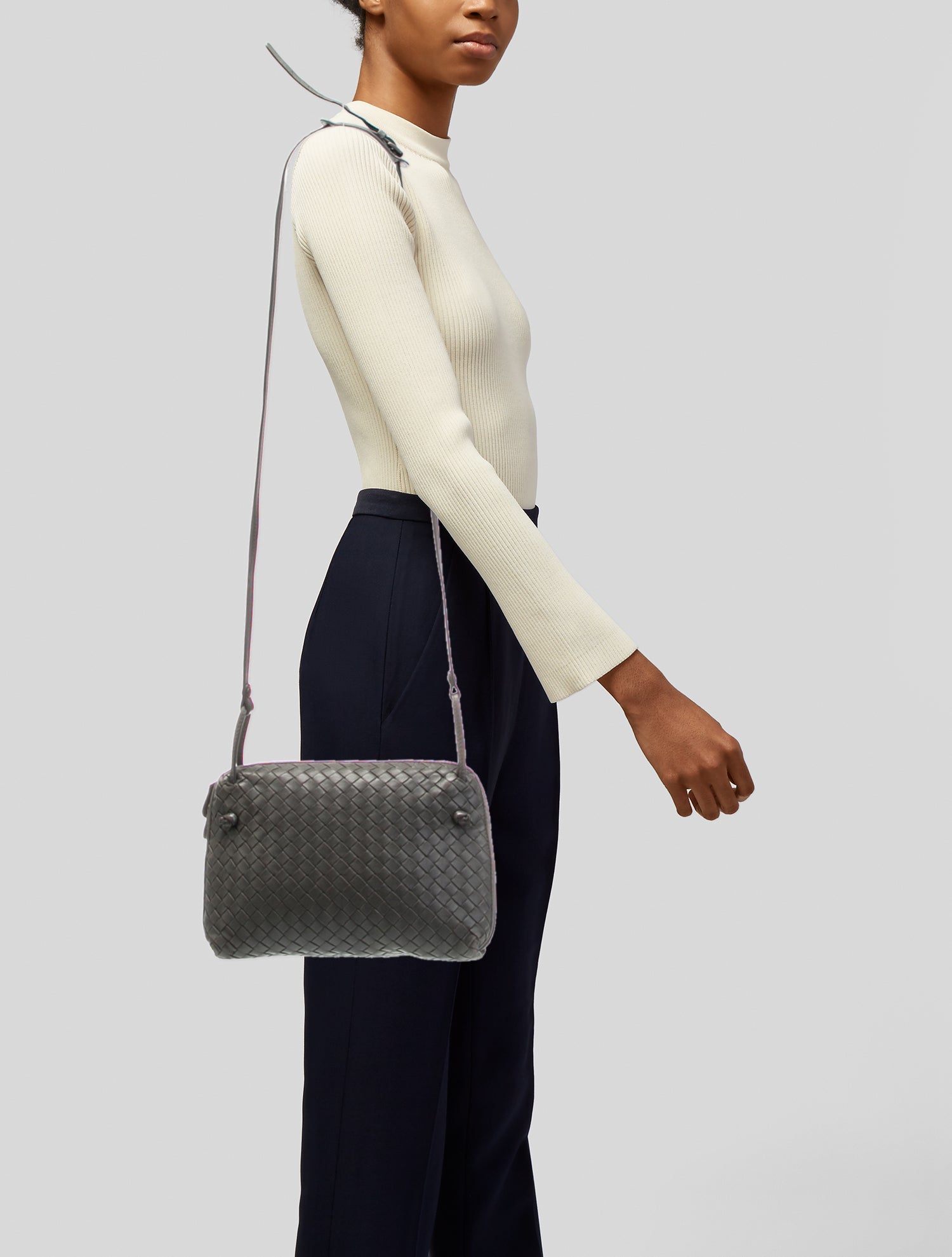 Bottega Veneta Intrecciato Crossbody Bag