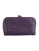 Bottega Veneta Leather Intrecciato Cosmetic Bag