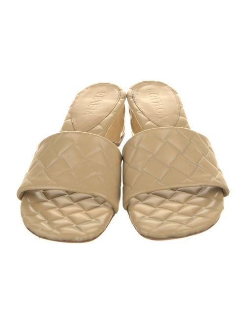 Bottega Veneta Leather Slides