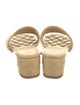 Bottega Veneta Leather Slides