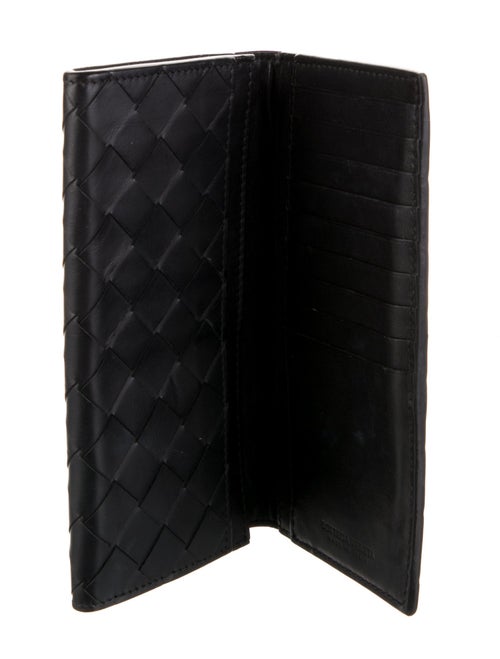Bottega Veneta Intrecciato Weave Leather Continental Wallet