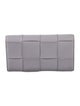Bottega Veneta Cassette Flap Intrecciato Weave Wallet