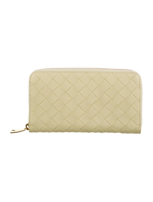 Bottega Veneta Intrecciato Weave Leather Continental Wallet