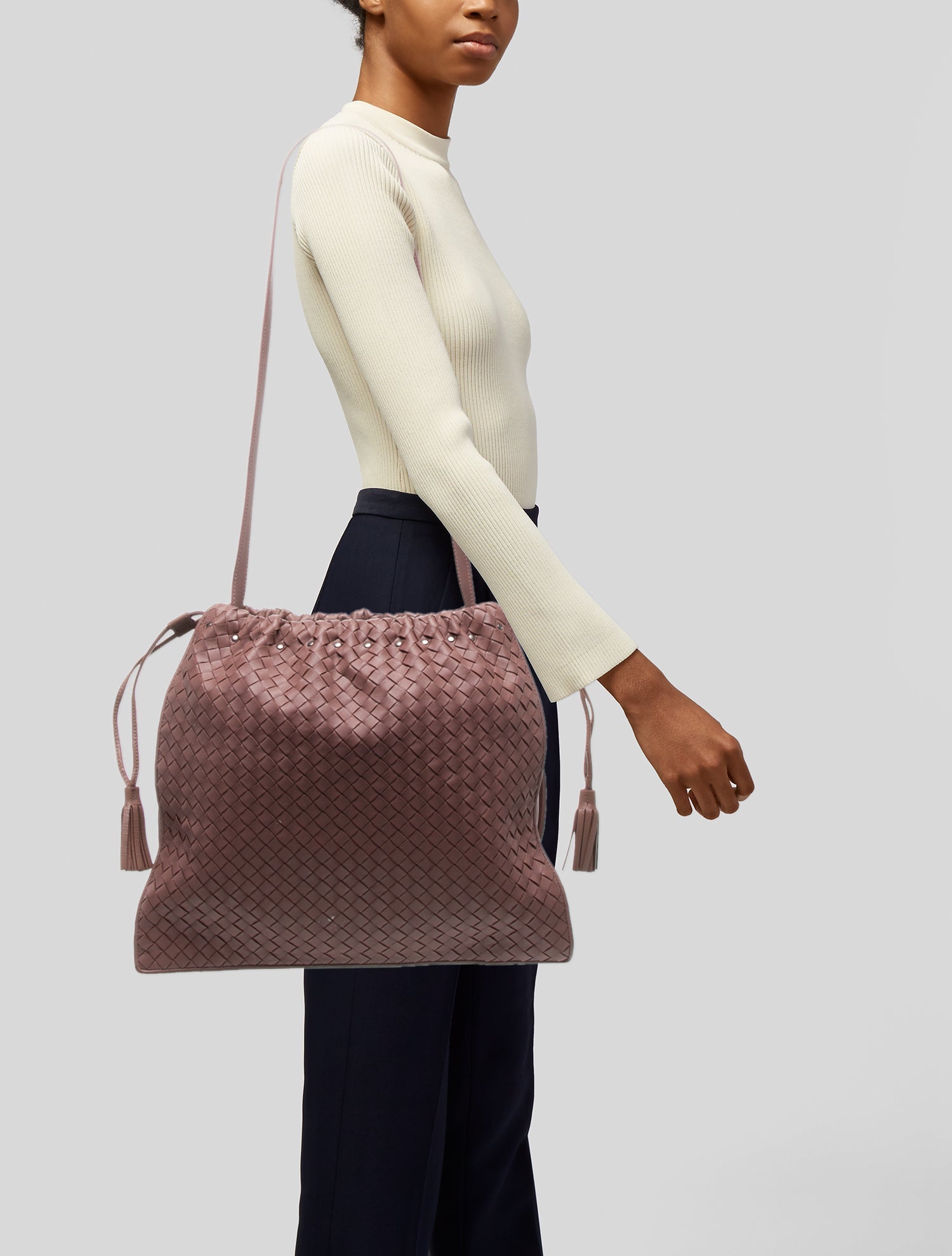 Bottega Veneta Intrecciato Messenger Bag