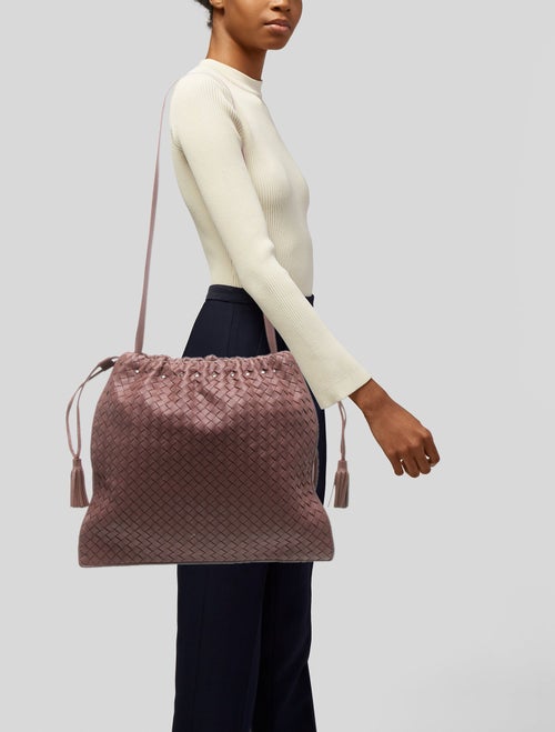 Bottega Veneta Intrecciato Messenger Bag