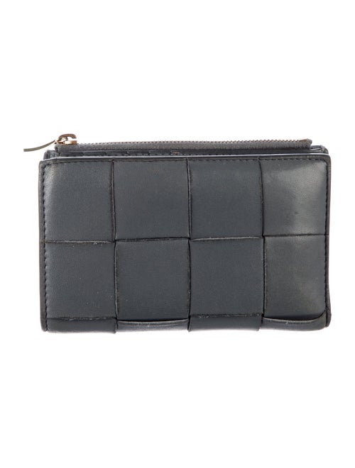 Bottega Veneta Intrecciato Weave Leather Wallet