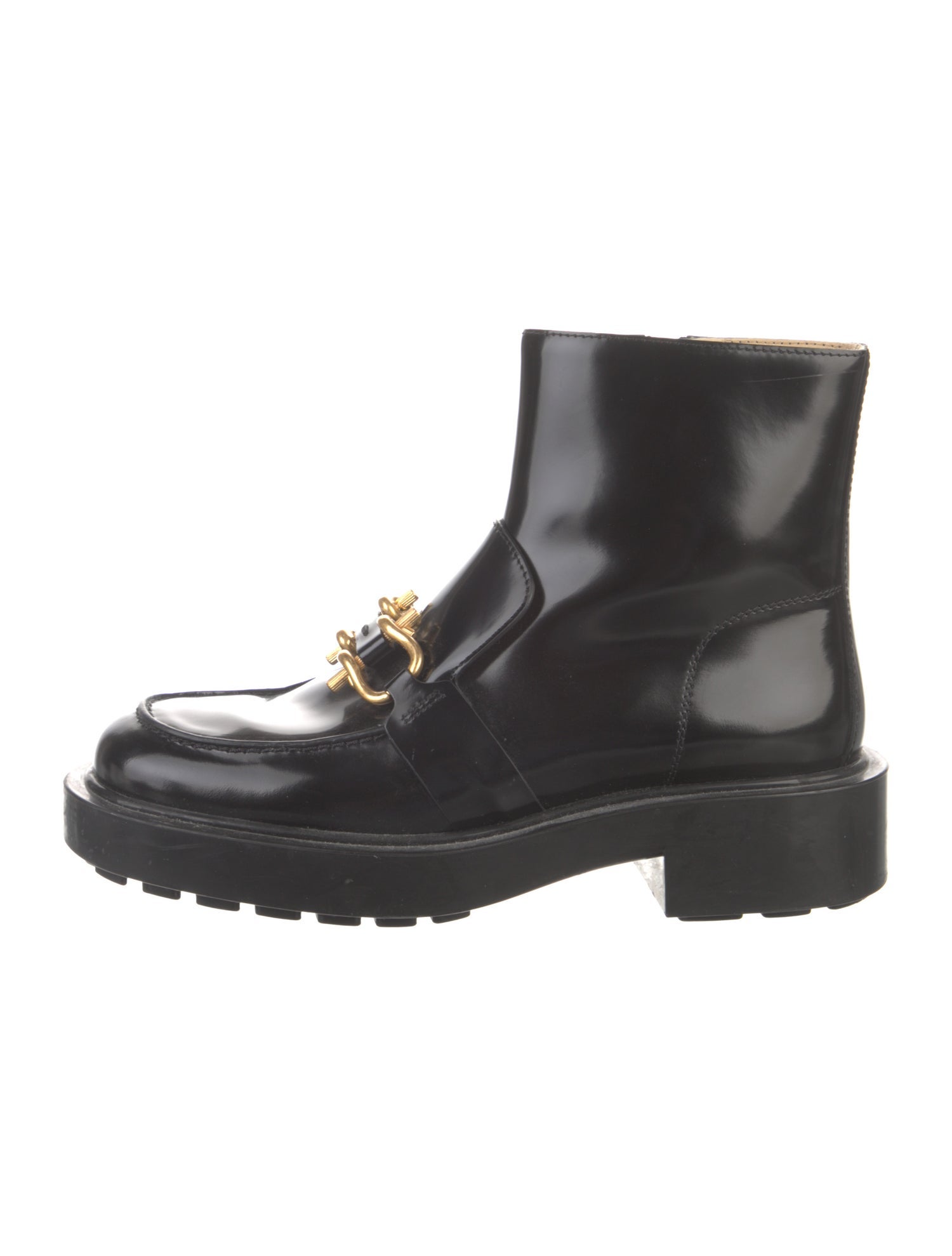 Bottega Veneta Leather Combat Boots