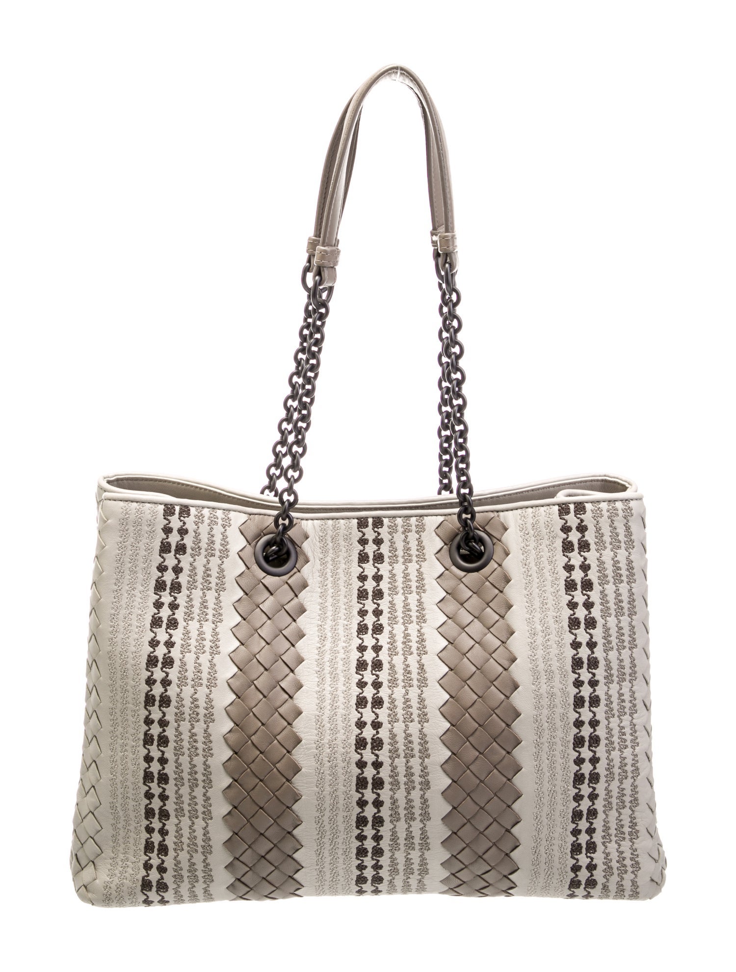 Bottega Veneta Intrecciato Chain Tote
