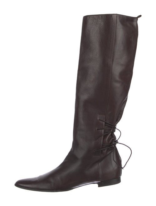 Bottega Veneta Leather Riding Boots