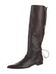 Bottega Veneta Leather Riding Boots