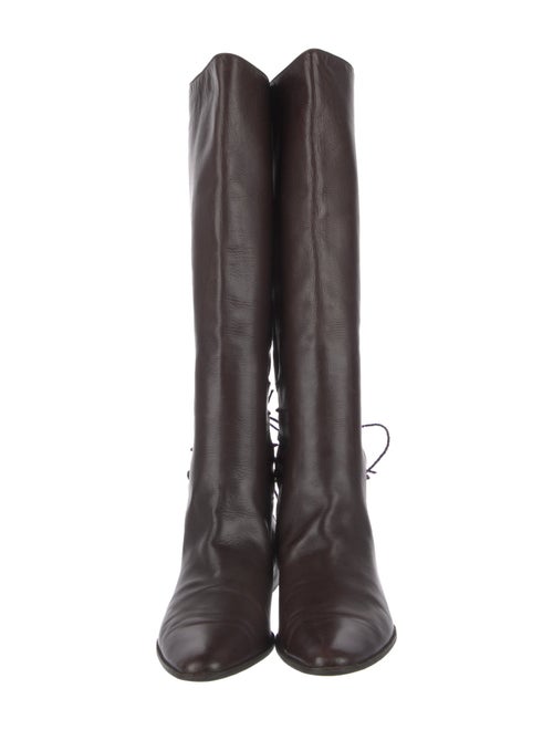 Bottega Veneta Leather Riding Boots