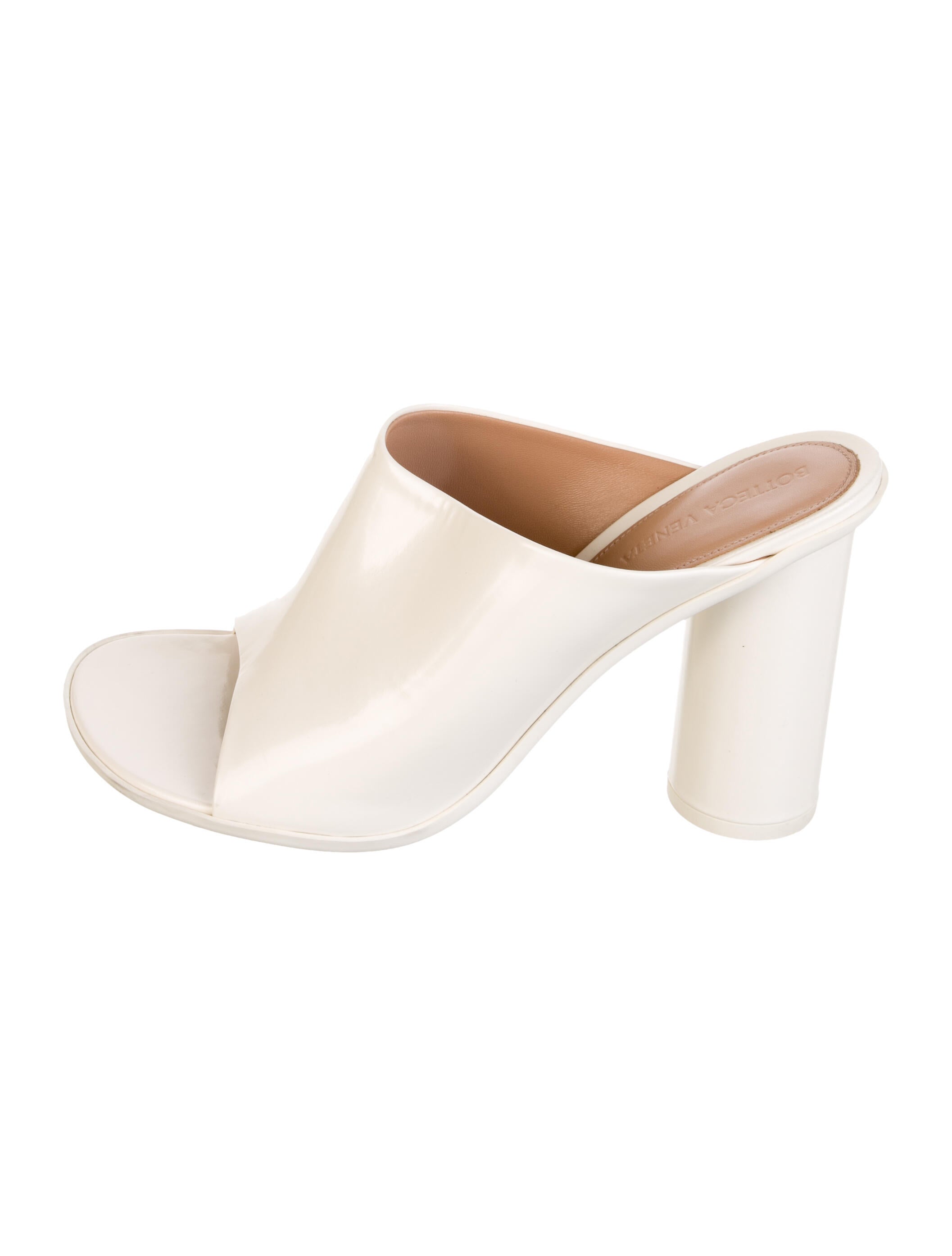 Bottega Veneta Cha-Cha Patent Leather Slides