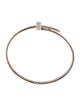 Bottega Veneta Skinny Intrecciato Hinged Bangle Bracelet