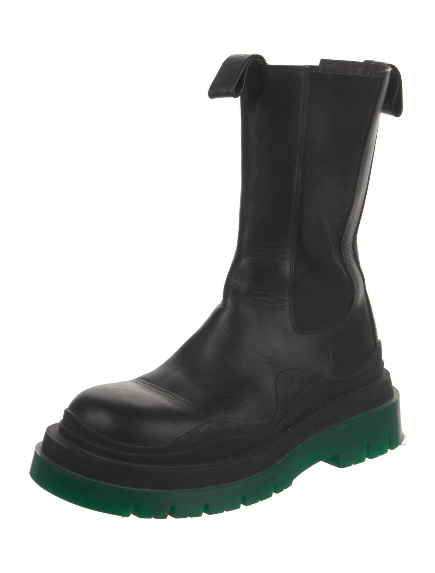 Bottega Veneta Leather Chelsea Boots