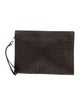Bottega Veneta Ostrich Clutch