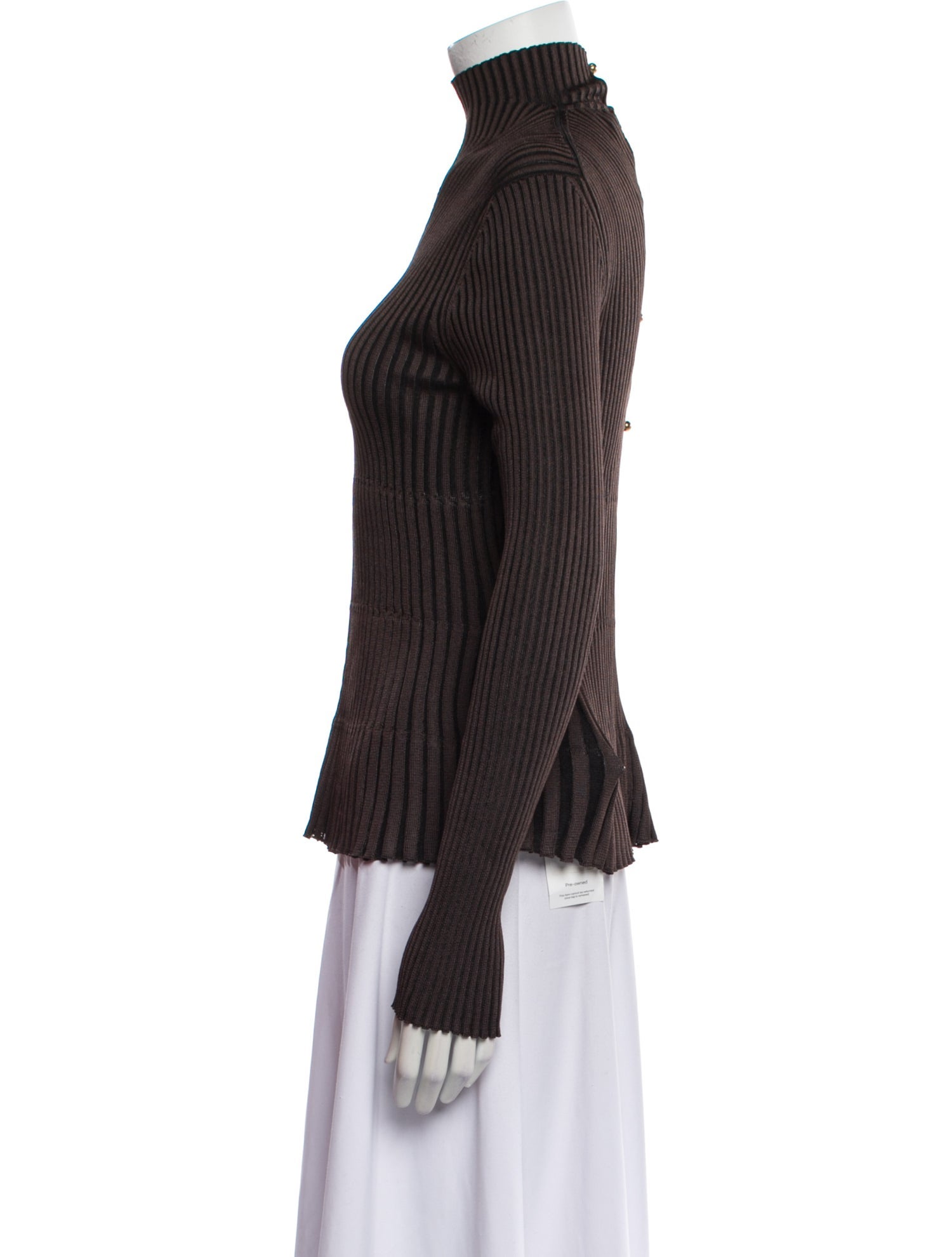 Bottega Veneta Turtleneck Long Sleeve Top w/ Tags