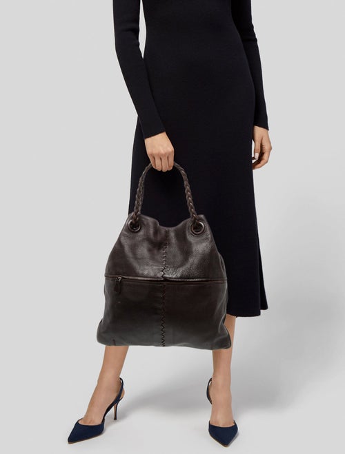 Bottega Veneta Intrecciato Top Handle Bag