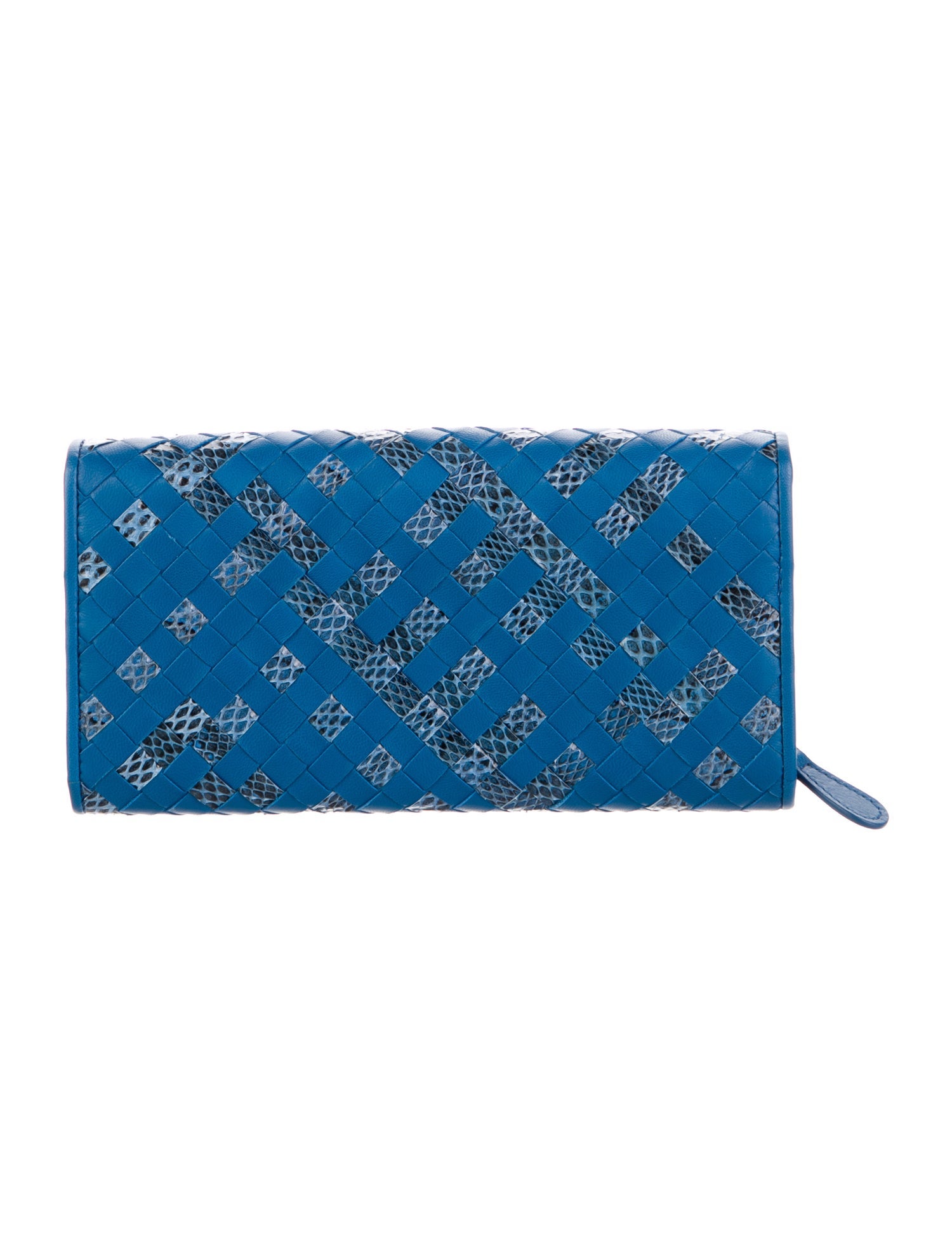 Bottega Veneta Intrecciato Weave Leather Wallet