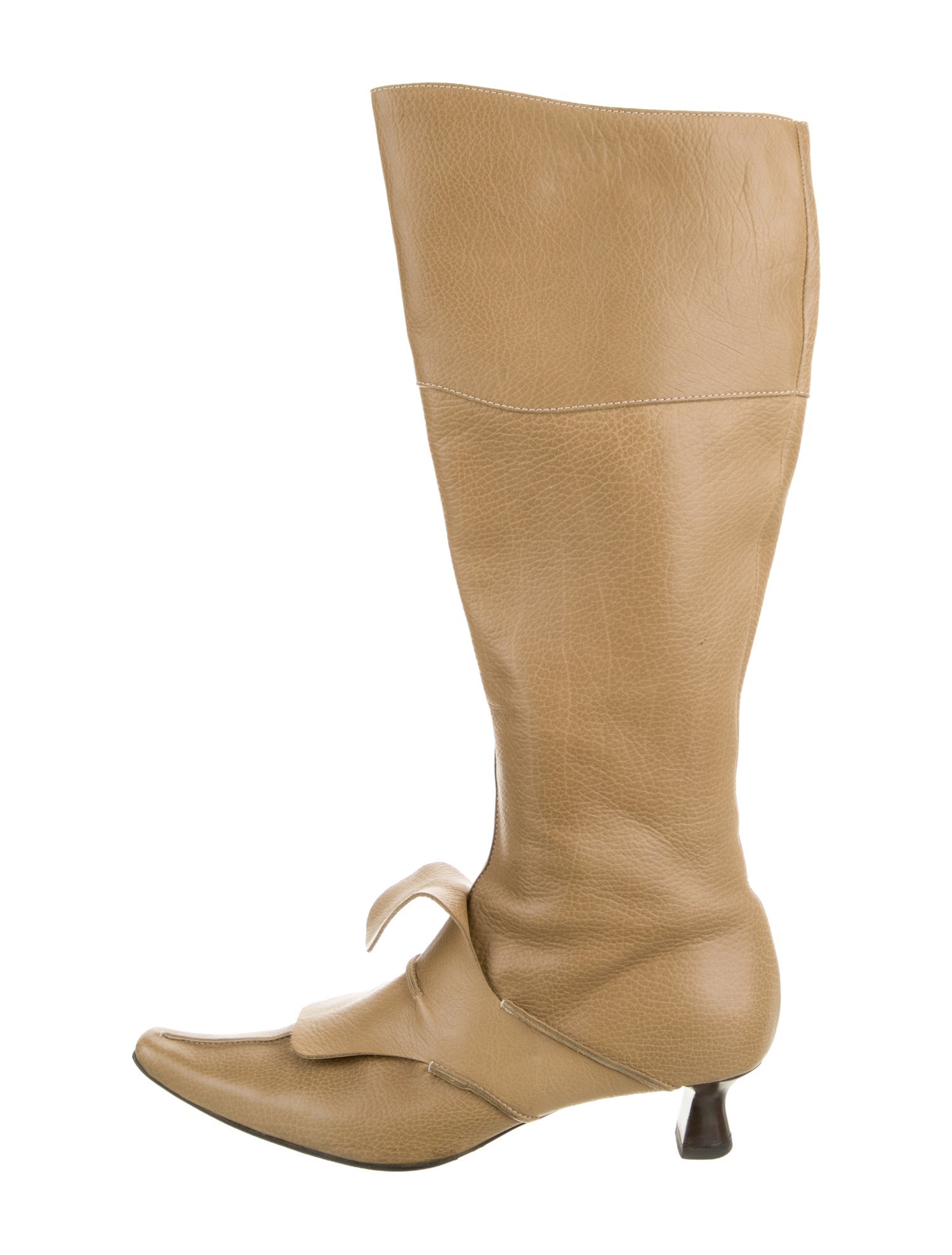 Bottega Veneta Leather Riding Boots