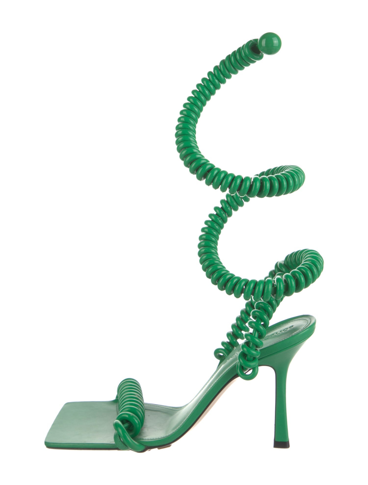 Bottega Veneta Leather Gladiator Sandals