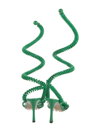 Bottega Veneta Leather Gladiator Sandals