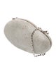 Bottega Veneta Frame Chain Clutch Pebble Rock Mini