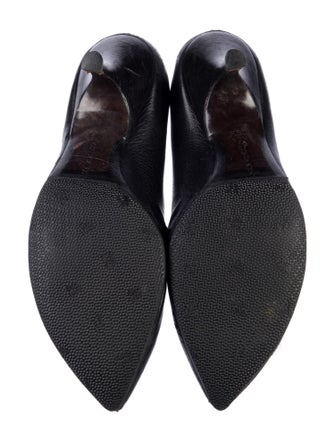 Bottega Veneta Leather Bow Accents Pumps
