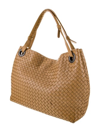 Bottega Veneta Intrecciato Top Handle Bag