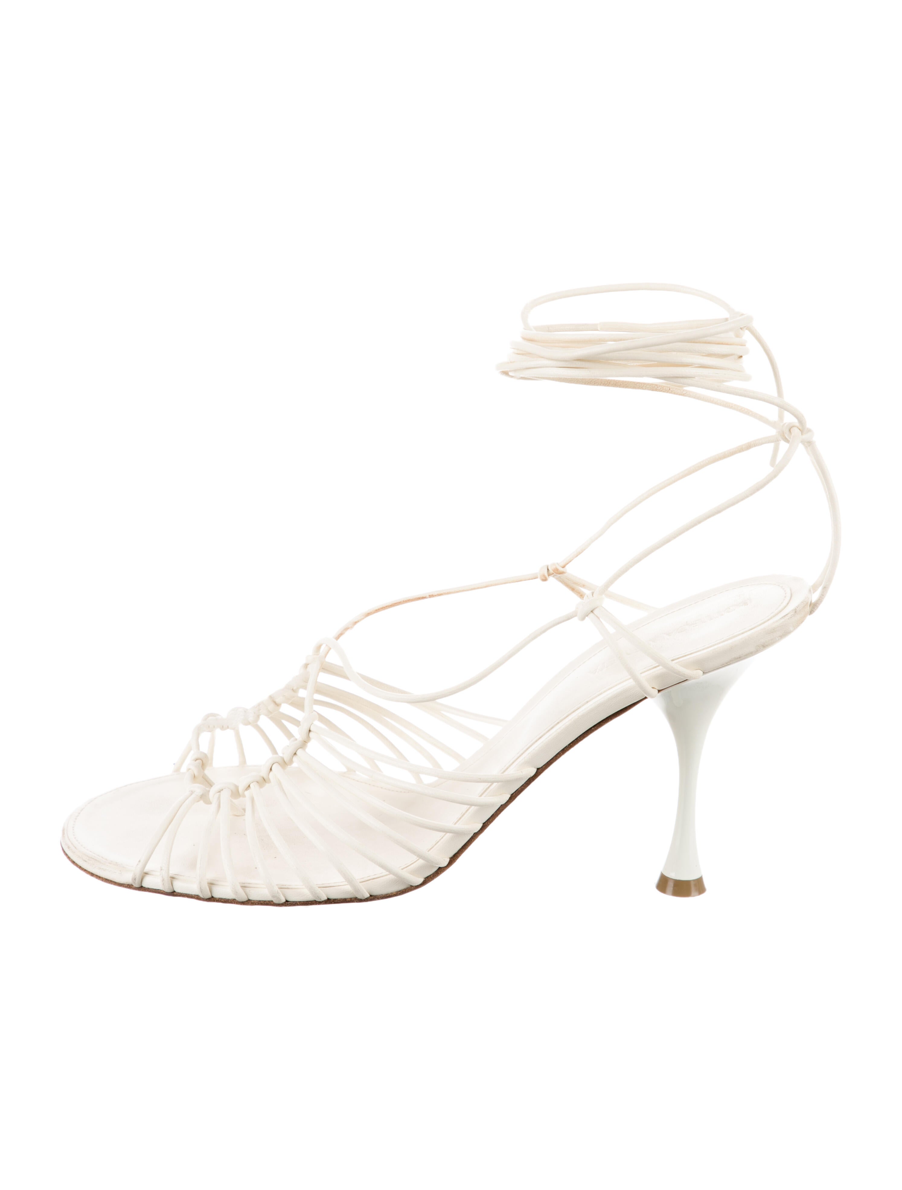 Bottega Veneta Leather Sandals