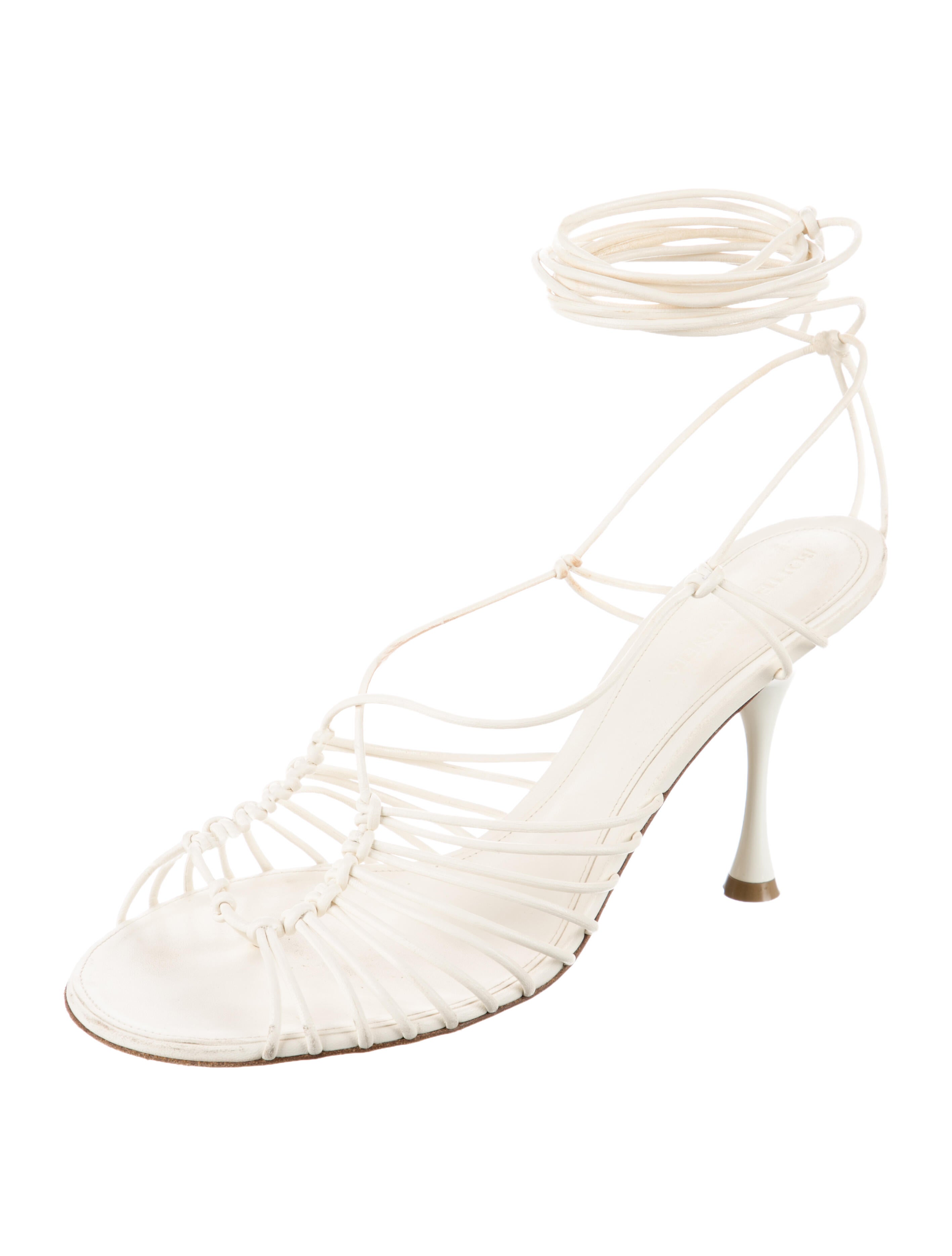 Bottega Veneta Leather Sandals