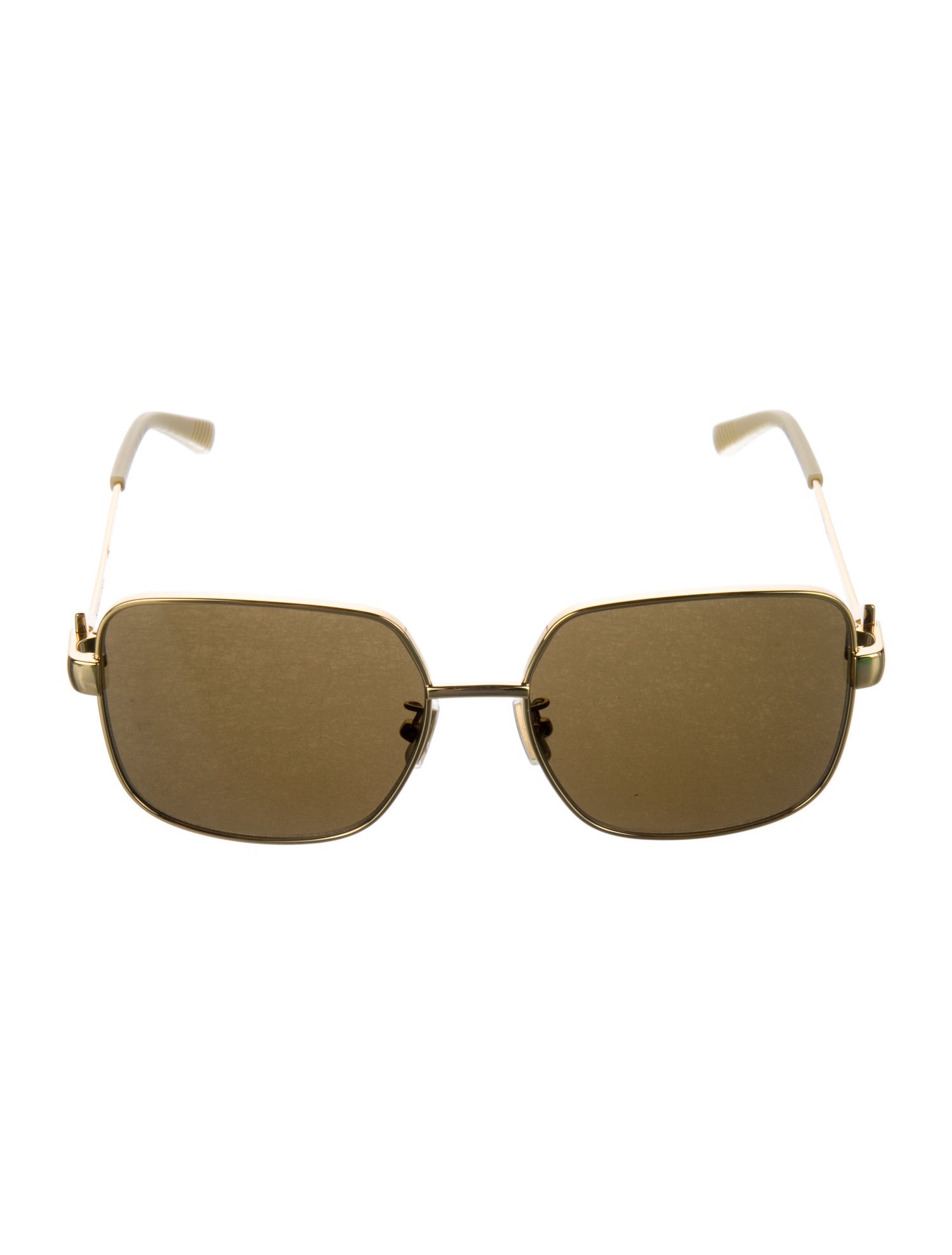 Bottega Veneta Square Tinted Sunglasses