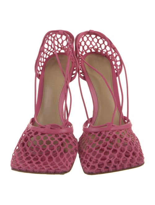 Bottega Veneta Leather Leather Trim Embellishment D'Orsay Pumps