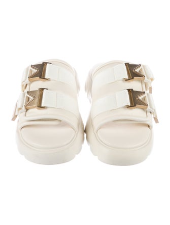 Bottega Veneta Leather Slides