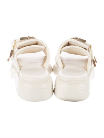 Bottega Veneta Leather Slides