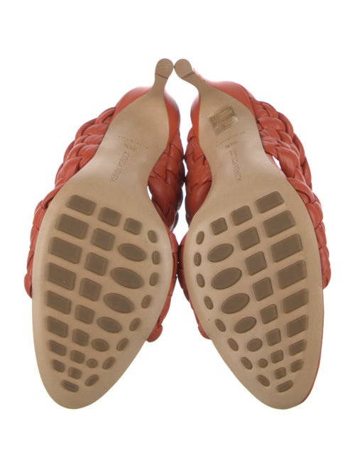 Bottega Veneta Intrecciato Weave Leather Slides