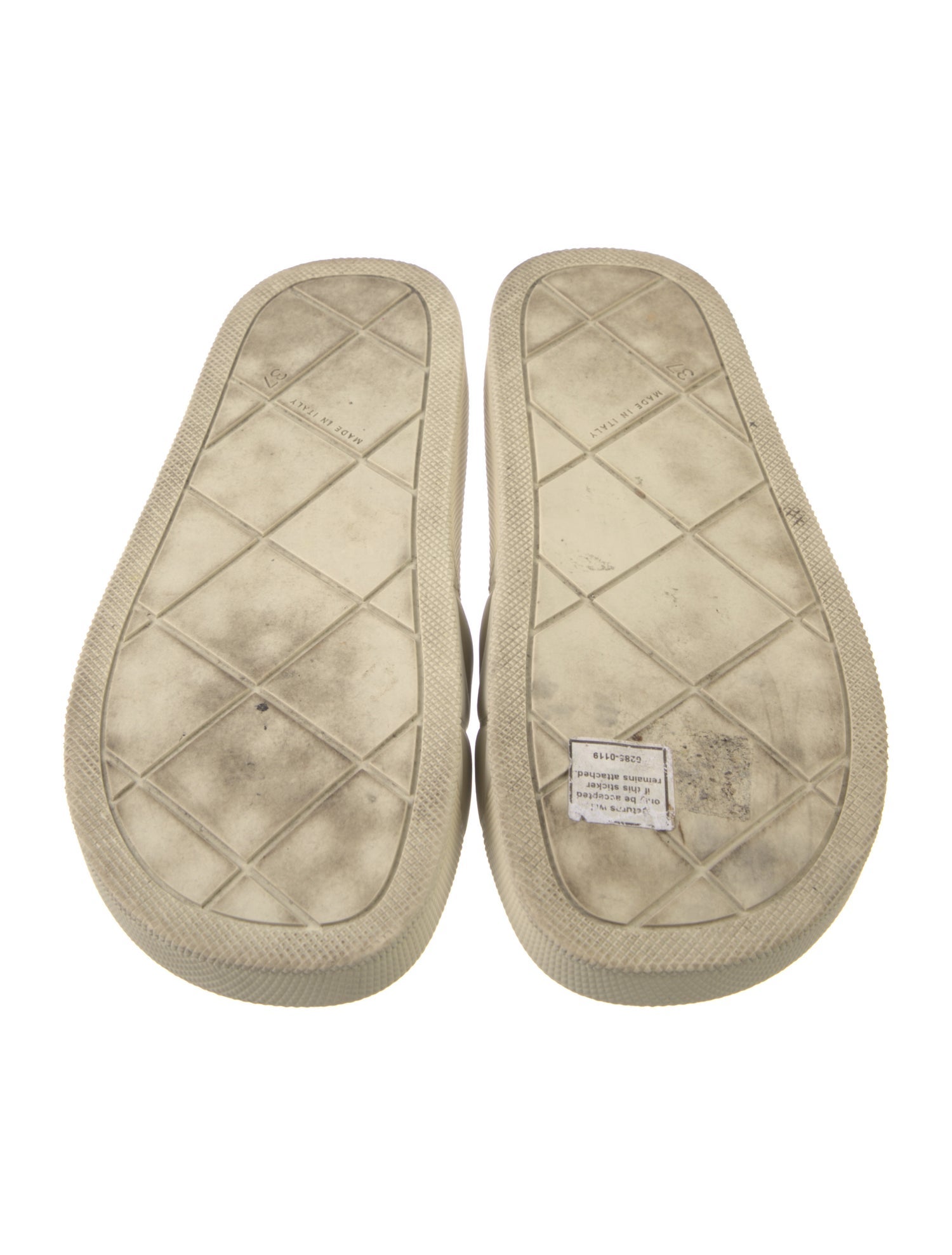 Bottega Veneta Rubber Slides