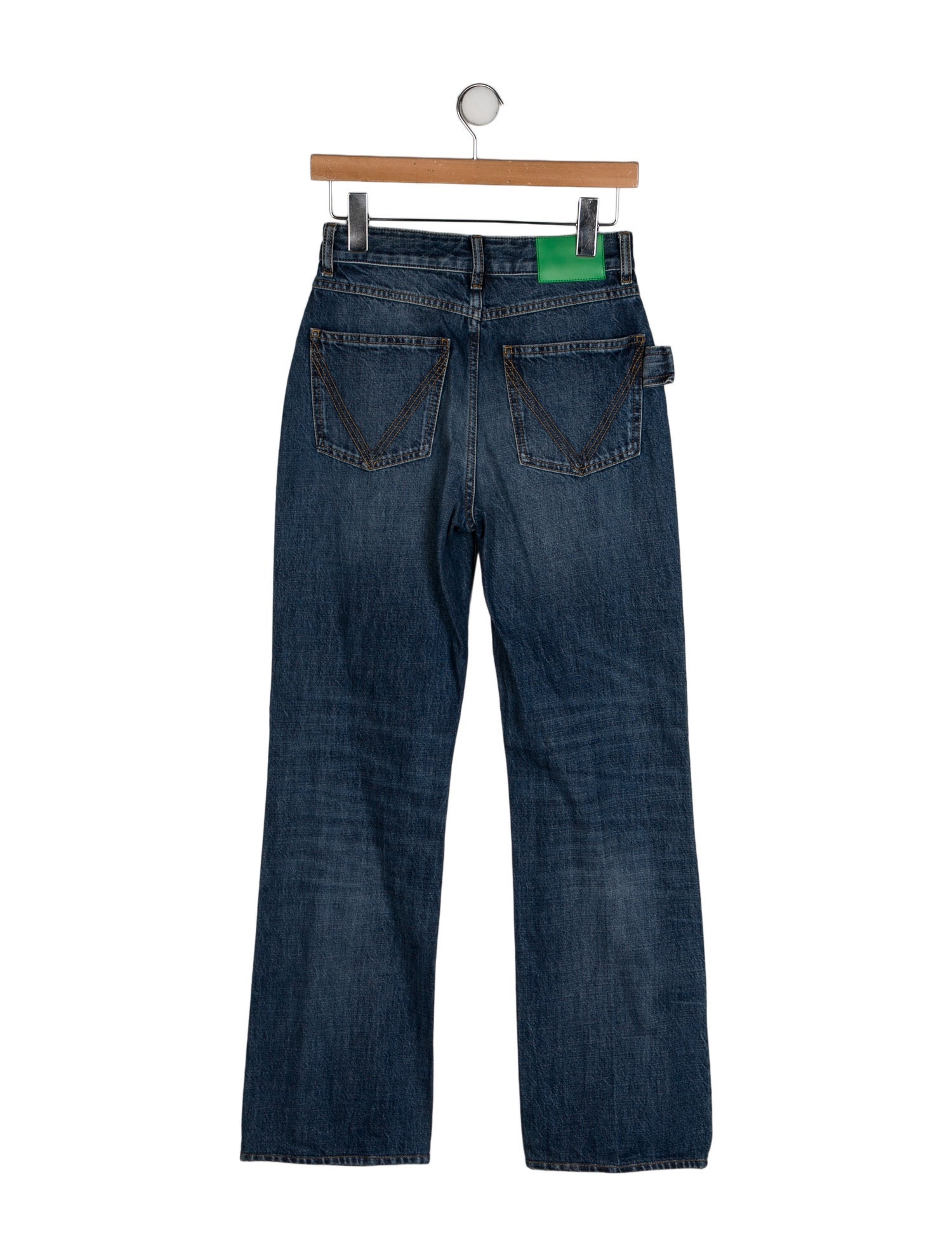 Bottega Veneta Mid-Rise Wide Leg Jeans