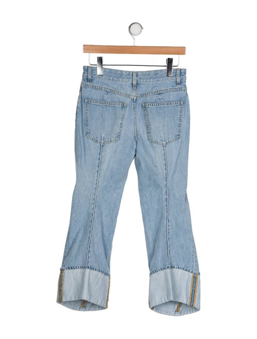 Bottega Veneta Mid-Rise Wide Leg Jeans