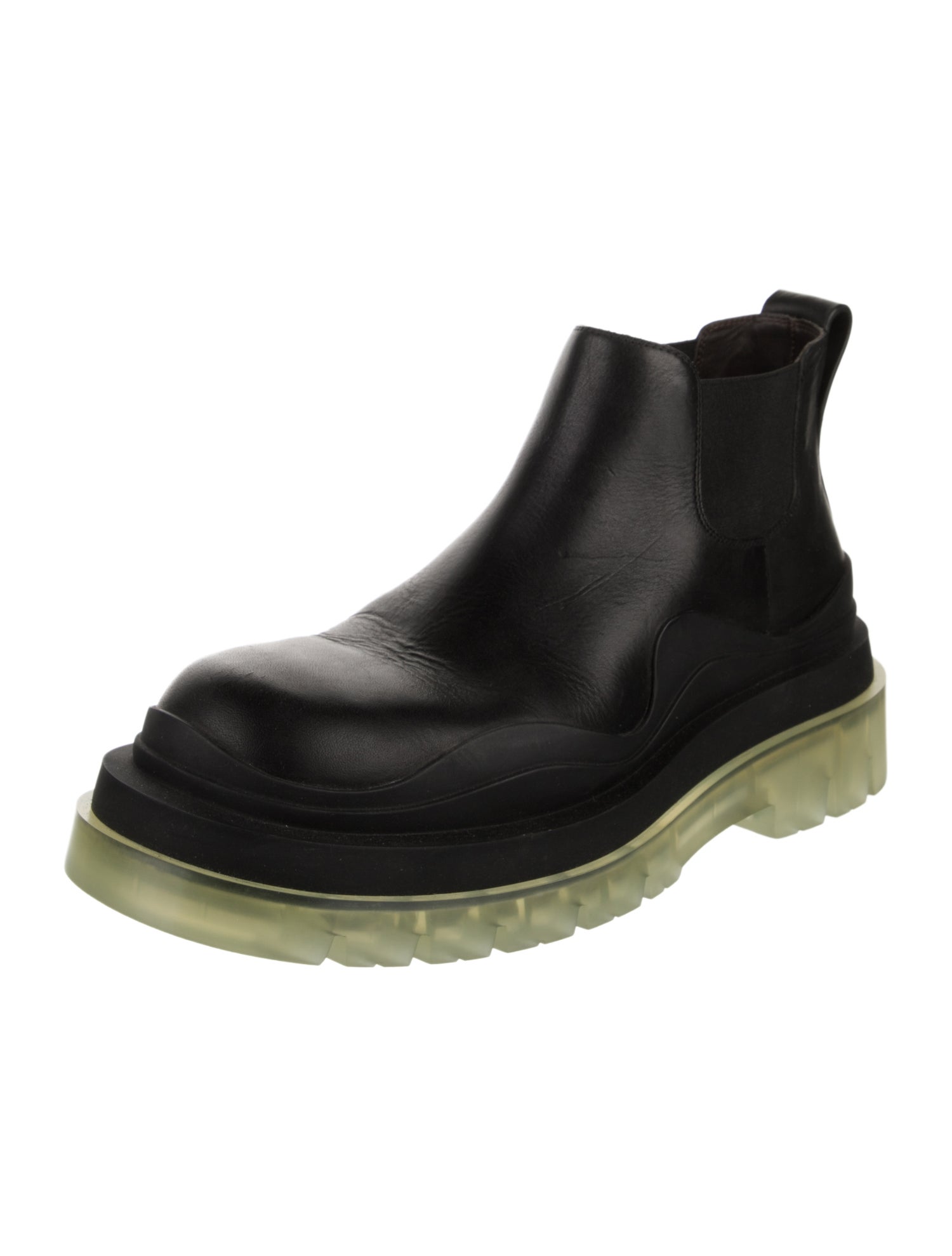 Bottega Veneta Leather Chelsea Boots