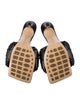 Bottega Veneta Intrecciato Weave Leather Slides