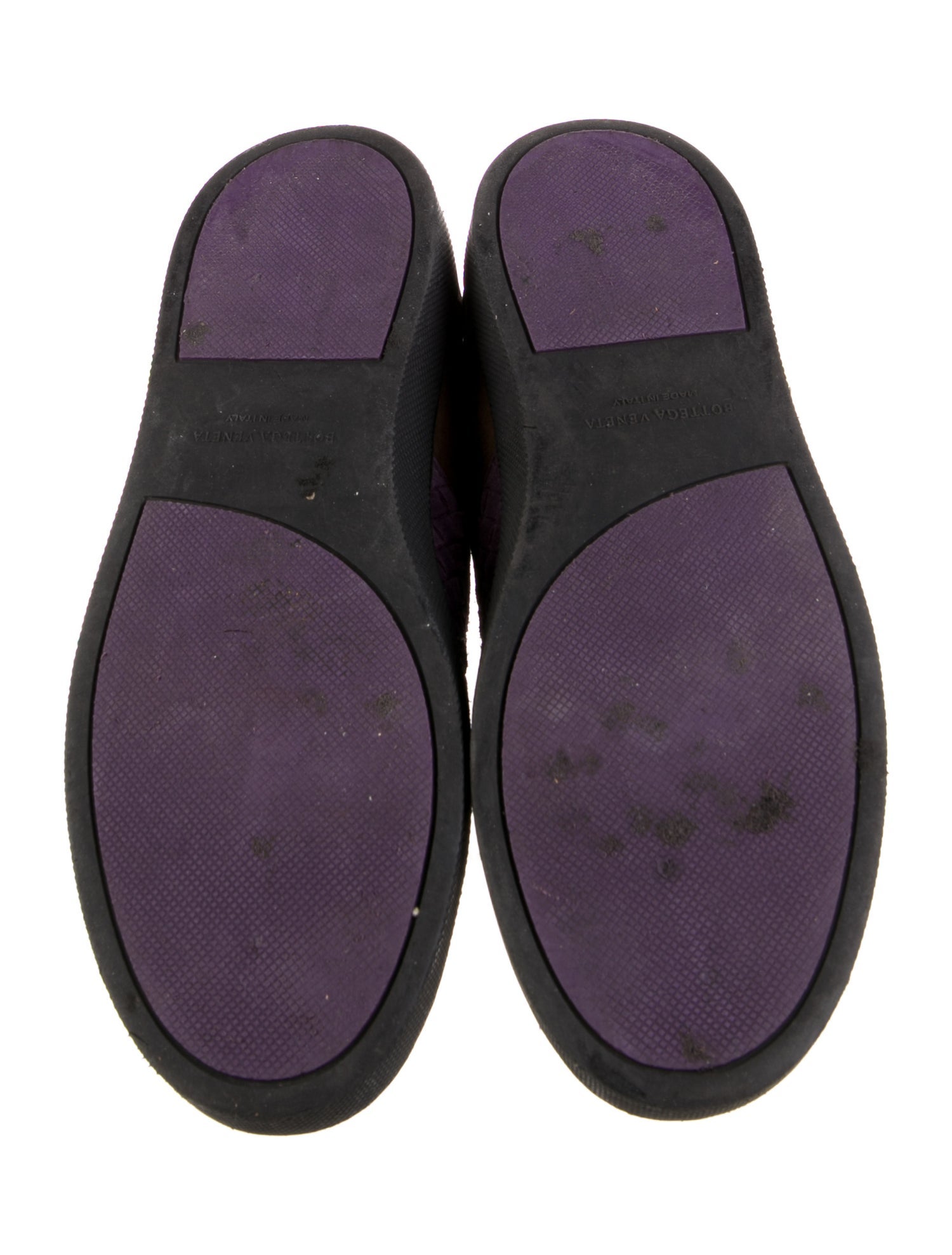 Bottega Veneta Intrecciato Weave Suede Sneakers