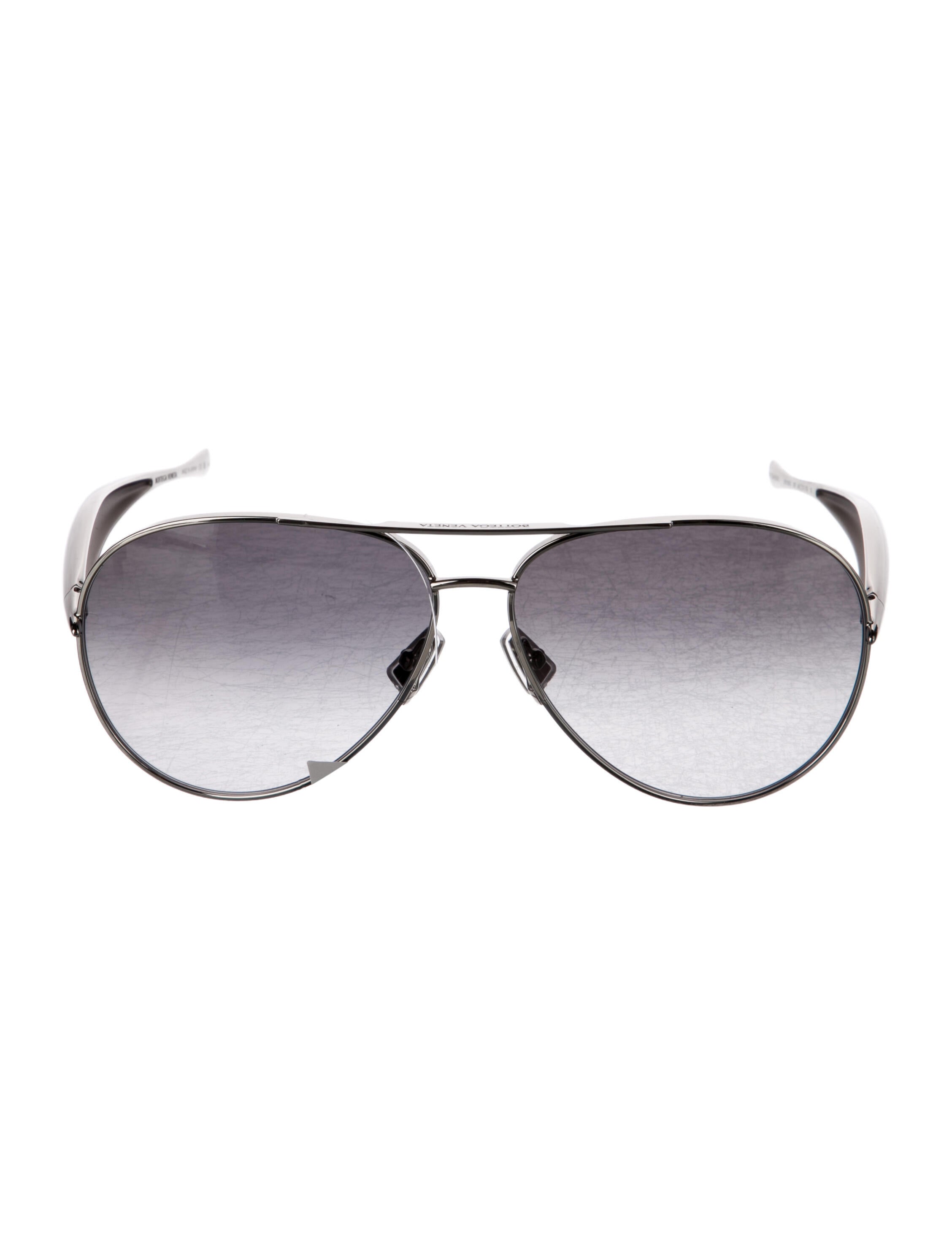 Bottega Veneta Aviator Gradient Sunglasses