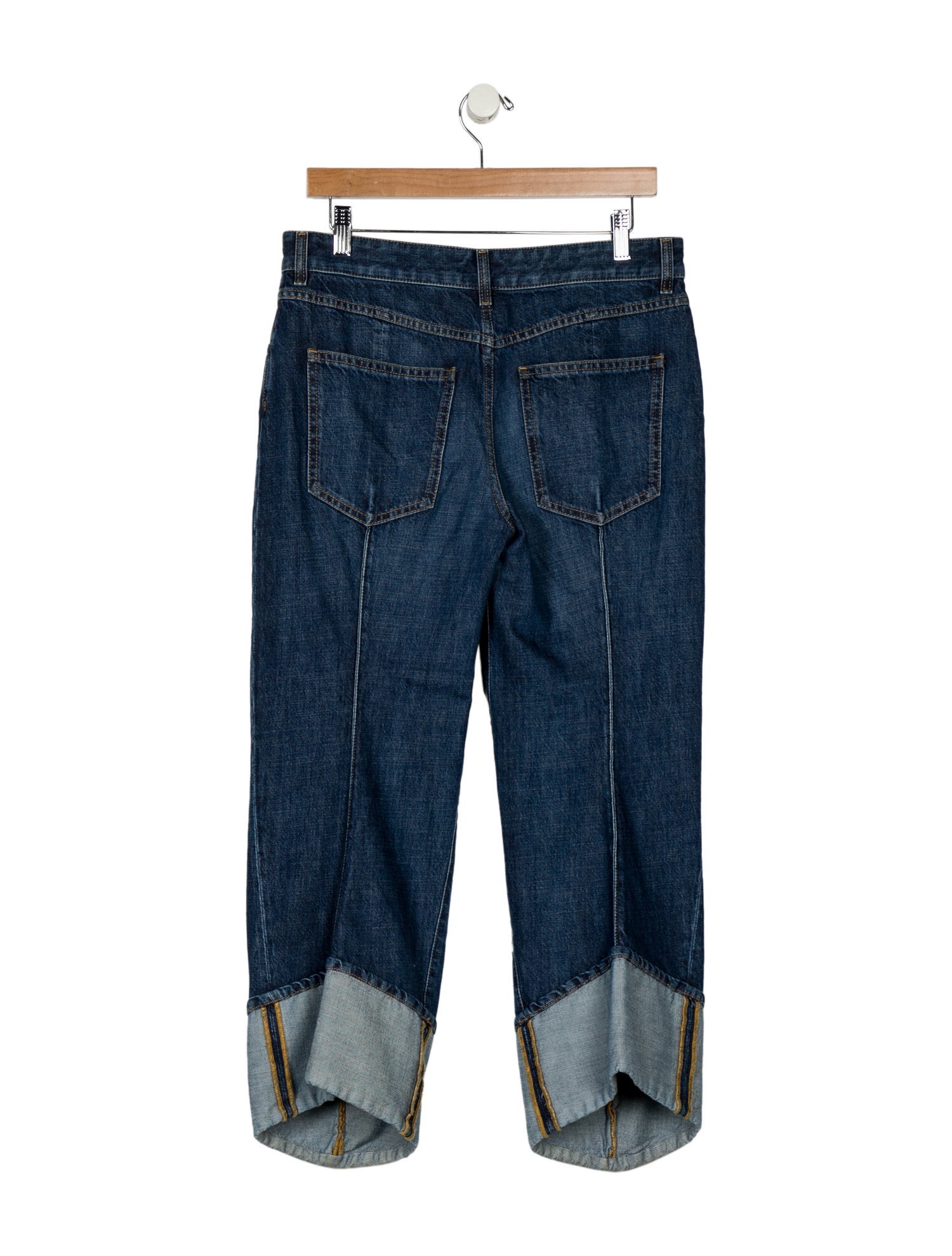 Bottega Veneta High-Rise Wide Leg Jeans