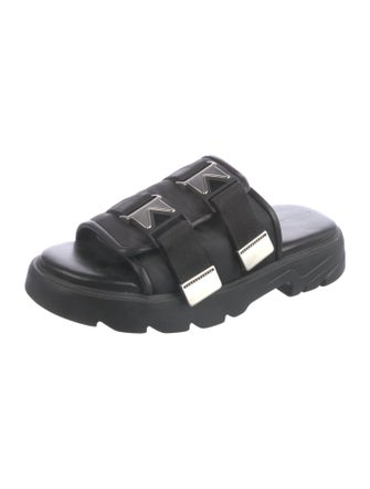 Bottega Veneta Leather Slides